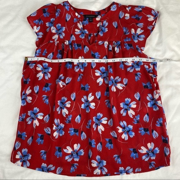 Banana Republic Floral Print Top - Picture 6 of 8
